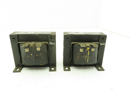 Milwaukee C1-13318 Control Transformer 0.075kva 240/480V Pri 120V Sec Lot of 2
