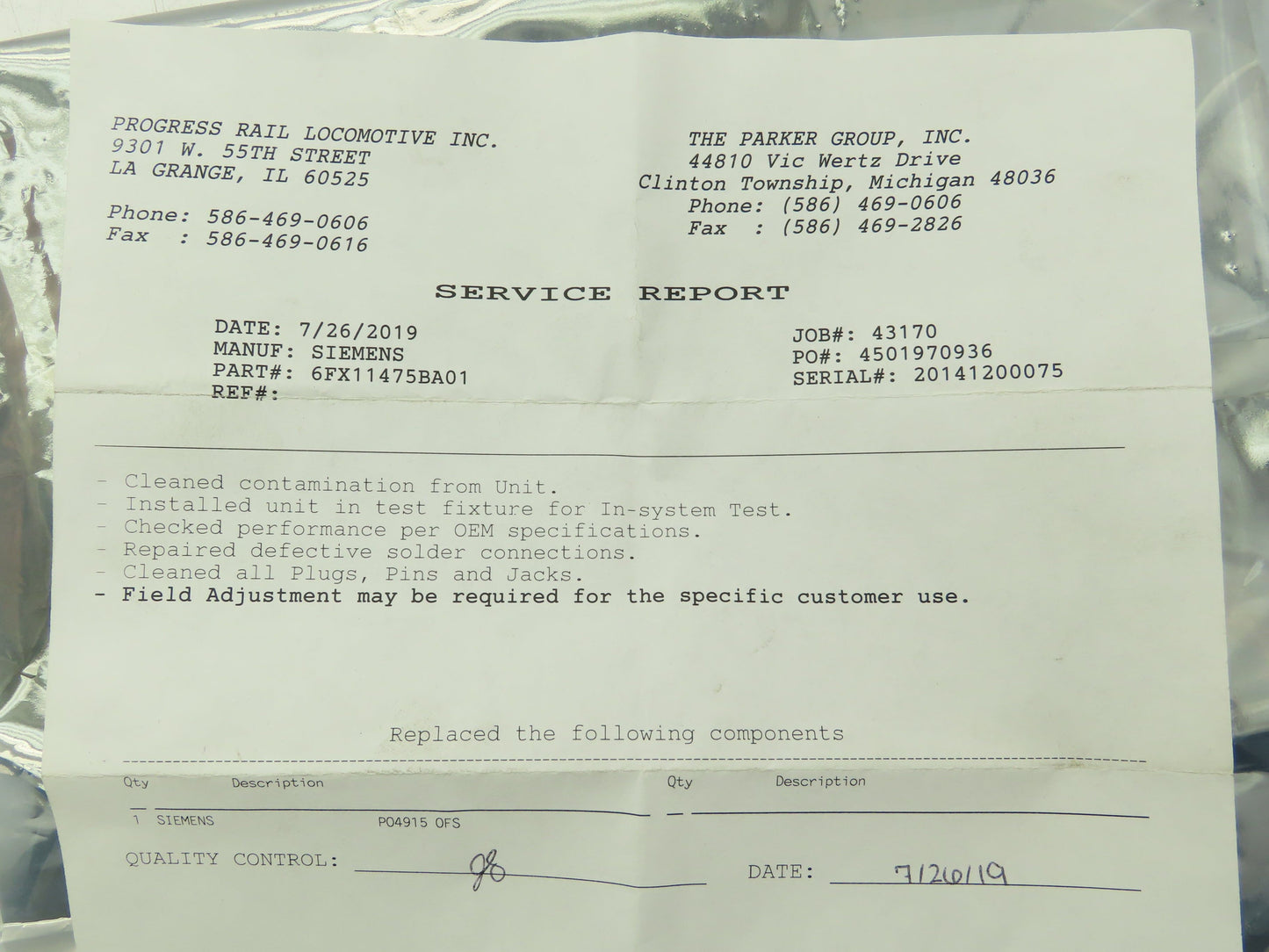 Siemens Sinumerik 6FX1147-5BA01 Expansion Board  570 475 9101.00