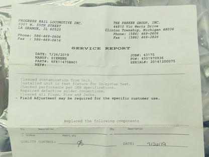 Siemens Sinumerik 6FX1147-5BA01 Expansion Board  570 475 9101.00