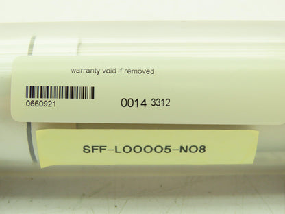 Stauff SFF-L00005-N08 Inline Flow Meter Sight Glass 5 GPM 1/2" NPT 3500 PSI