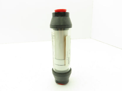 Stauff SFF-L00005-N08 Inline Flow Meter Sight Glass 5 GPM 1/2" NPT 3500 PSI