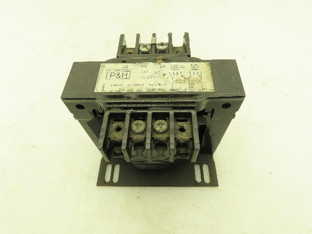 P & H Harnischfeger 75Q331D1 Control Transformer 150VA 240/480V Pri 24V Sec