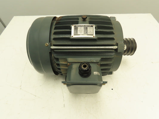 Cantek 10Hp Induction Motor 230/460V 30/15A 3450RPM 3Ph 1.5" Shaft Table Saw