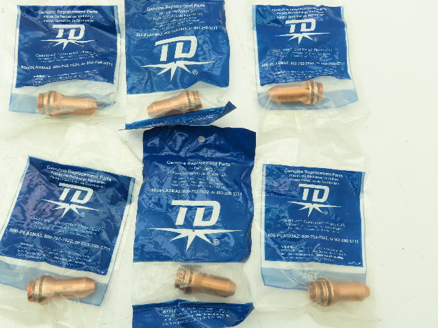 Thermal Dynamics 20-1412 20-1413 20-1414 Plasma Cutting Torch Tip Mixed Lot of 6