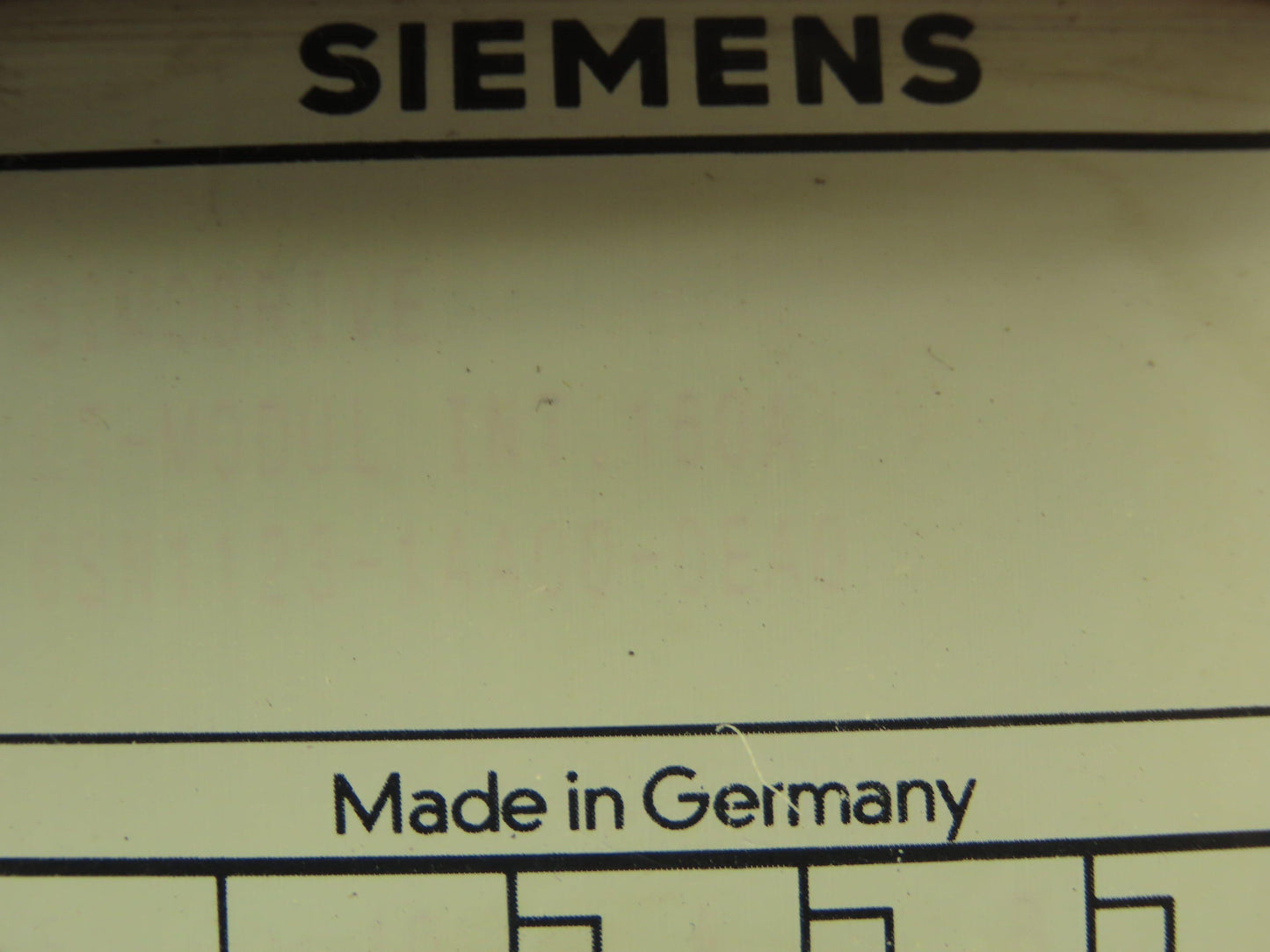 Siemens 6SN1123-1AA00-0EA0 Simodrive Servo Power Module 1-Axis 160A