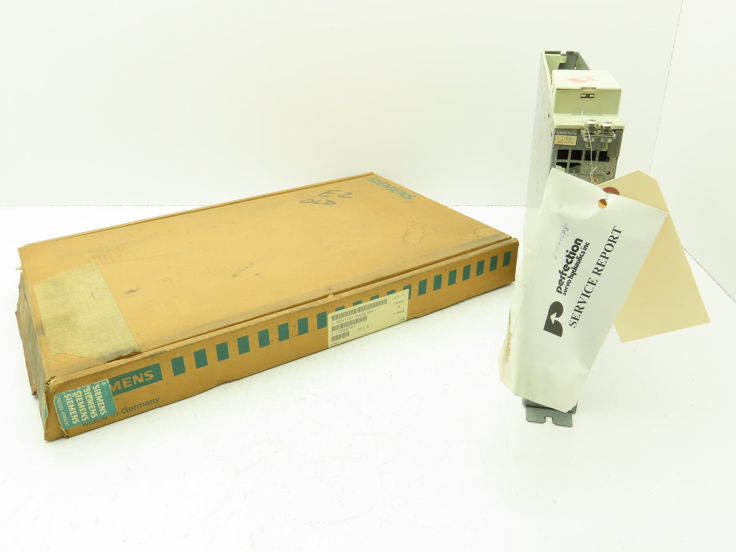 Siemens 6SN1130-1AA11-0BA0 Simodrive VSA Modul 12.5/25A Servo Controller