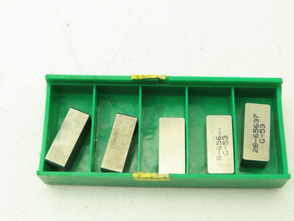 Greenleaf 2B-65637 Rev A Carbide Insert Grade G-53   Lot of 30