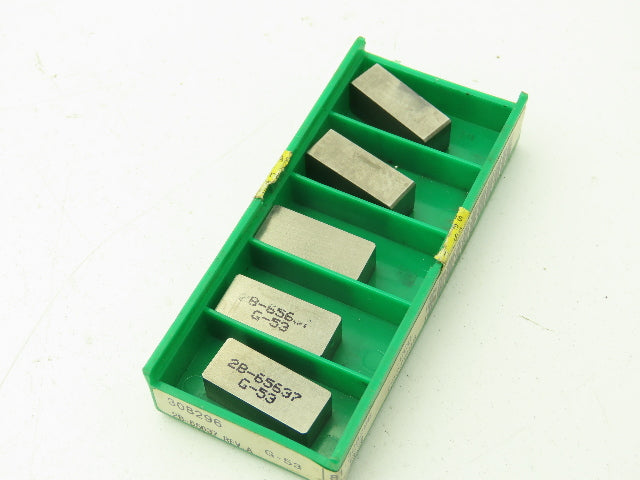 Greenleaf 2B-65637 Rev A Carbide Insert Grade G-53   Lot of 30