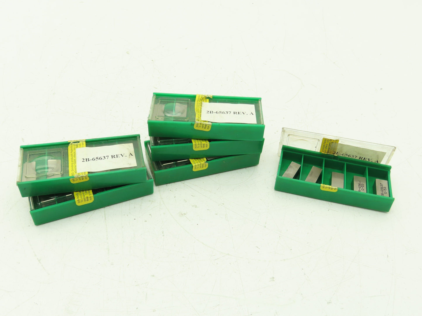Greenleaf 2B-65637 Rev A Carbide Insert Grade G-53   Lot of 30