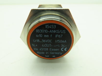 IFM Efector II5453 Inductive Sensor 18-36VDC