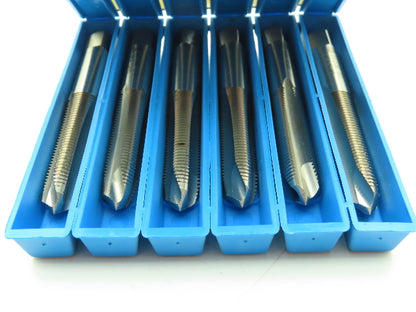UB Union Butterfield 1010324 3/8-24 Spiral Pt 3-Flute Plug Tap Drill  Lot of 6