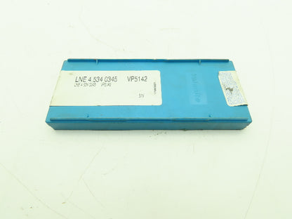 Valenite LNE 4.534 0345 Carbide Insert Grade VP5142   Lot of 10pcs