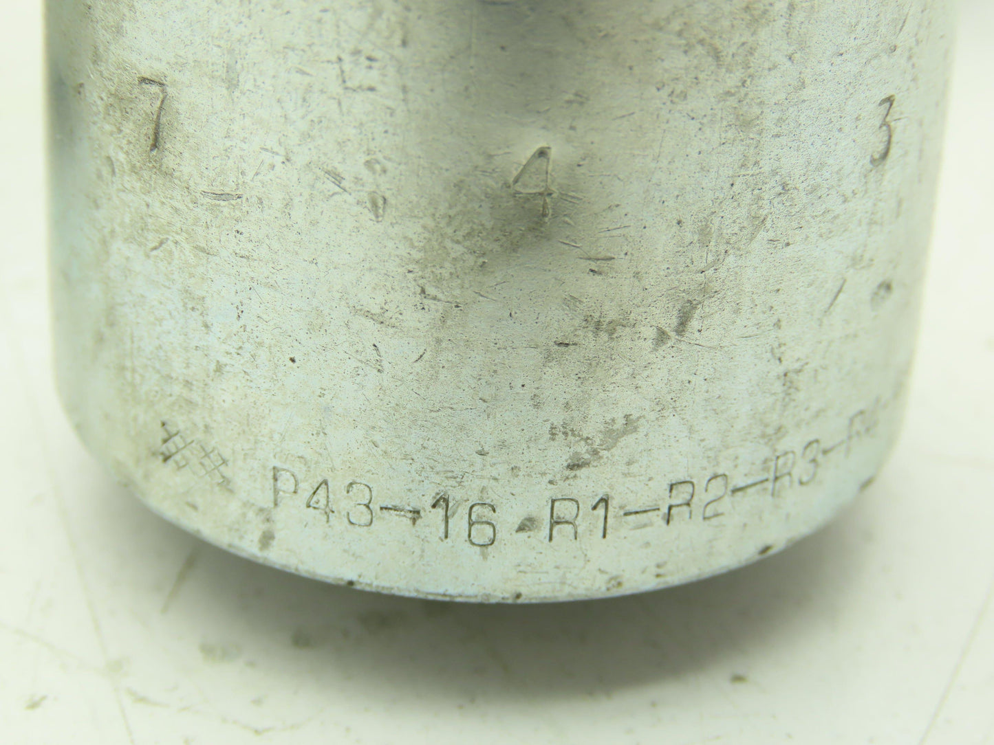 Parker P43-16 Hydraulic Crimp Fitting 1" Hose ID x 1"-16 NPSM Swivel  Lot of 6