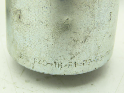 Parker P43-16 Hydraulic Crimp Fitting 1" Hose ID x 1"-16 NPSM Swivel  Lot of 6