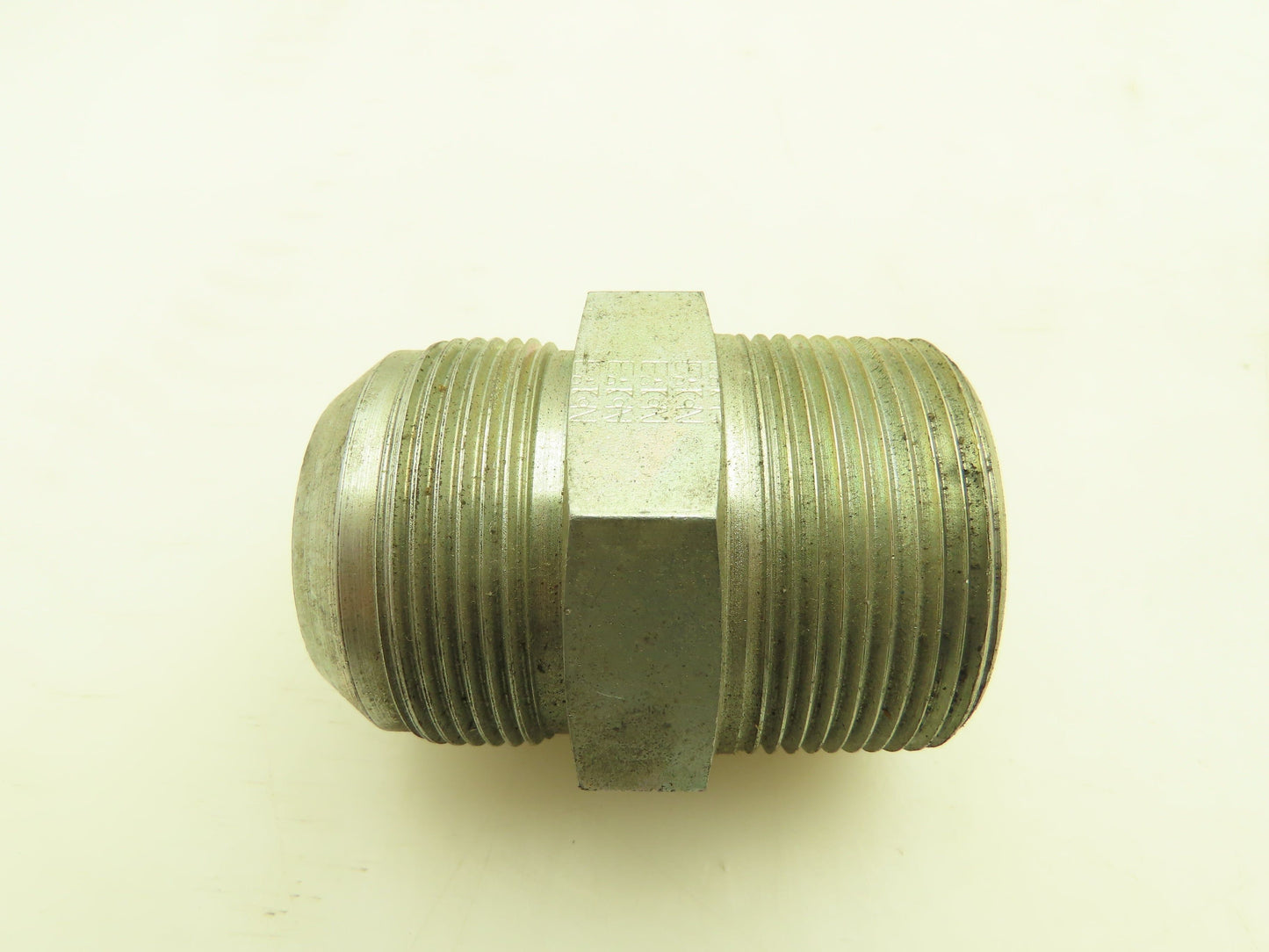 Parker 24 FTX-S Male Adapter Fitting 1-1/2-24 JIC x 1-1/2 NPT Male   Lot of 4