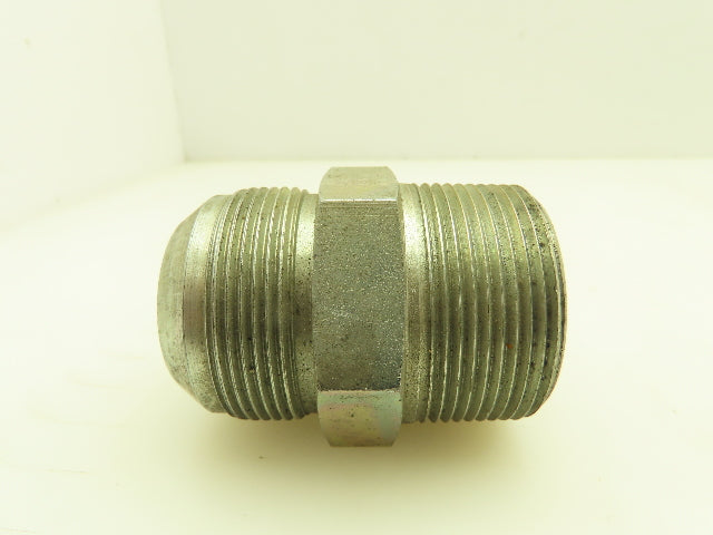 Parker 24 FTX-S Male Adapter Fitting 1-1/2-24 JIC x 1-1/2 NPT Male   Lot of 4