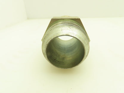 Parker 24 FTX-S Male Adapter Fitting 1-1/2-24 JIC x 1-1/2 NPT Male   Lot of 4