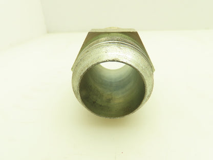 Parker 24 FTX-S Male Adapter Fitting 1-1/2-24 JIC x 1-1/2 NPT Male   Lot of 4