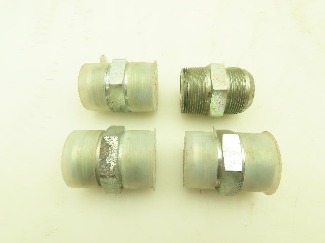 Parker 24 FTX-S Male Adapter Fitting 1-1/2-24 JIC x 1-1/2 NPT Male   Lot of 4