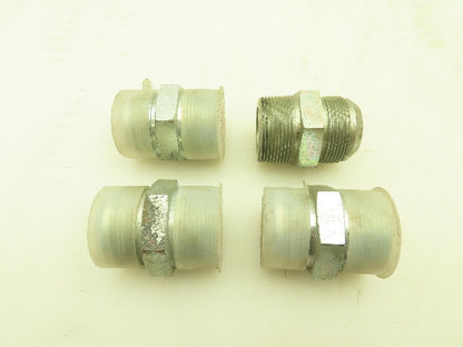 Parker 24 FTX-S Male Adapter Fitting 1-1/2-24 JIC x 1-1/2 NPT Male   Lot of 4