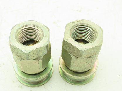 Snap-Tite VEAC8-8F Hydraulic Quick Disconnect Hose Coupling 1/2" FNPT  Lot of 2