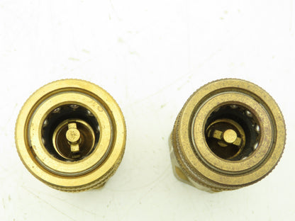 Snap-Tite BVHC-8 Hydraulic Quick Disconnect Hose Coupler 1/2" FNPT  Lot of 2