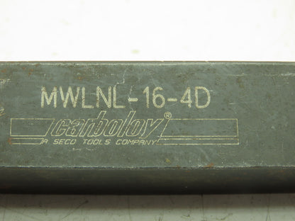 Seco Carboloy MWLNL-16-4D Square Shank Indexable Tool Holder