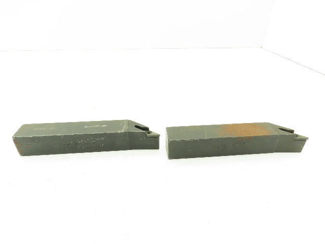 Carboloy SVLBL-16-3 Indexable Turning Toolholder Left Hand 1" Sq Shank Lot of 2