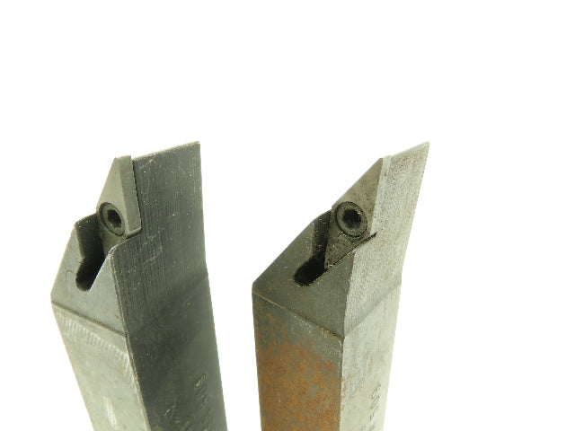 Carboloy SVLBL-16-3 Indexable Turning Toolholder Left Hand 1" Sq Shank Lot of 2