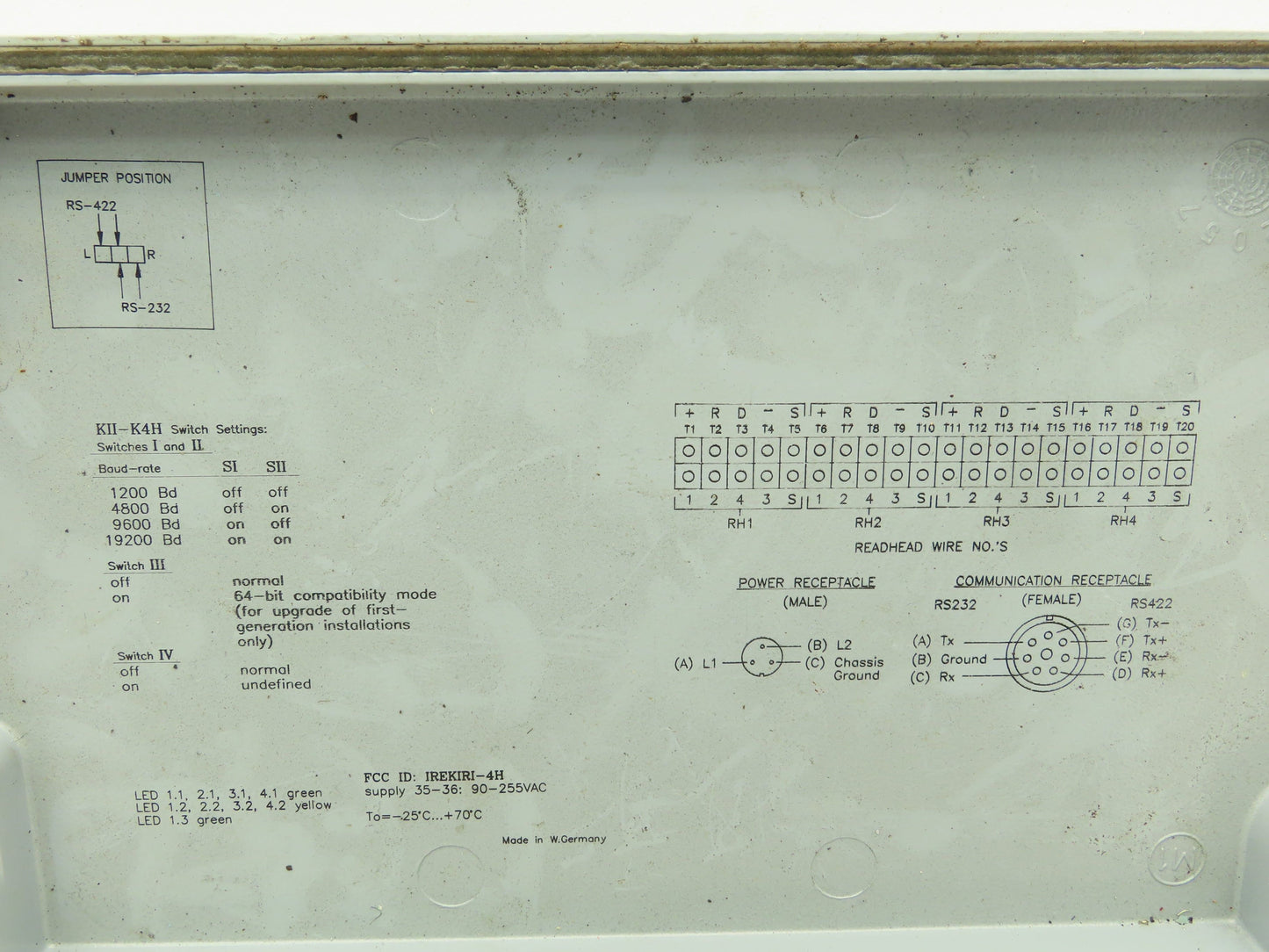 Pepperl Fuchs IREKIRI-4H Microlog System Control System Data Logger