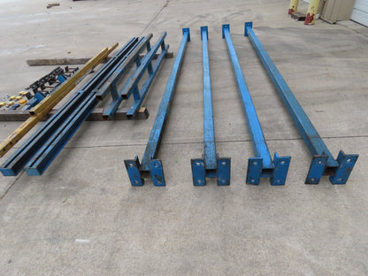 Gorbel 1/4 Ton 500 Lb Free Standing Workstation Bridge Crane 8' Span 7' Runway