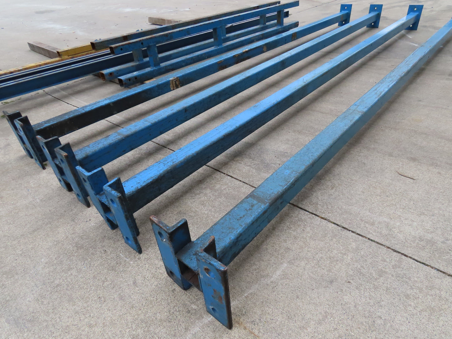 Gorbel 1/4 Ton 500 Lb Free Standing Workstation Bridge Crane 8' Span 7' Runway