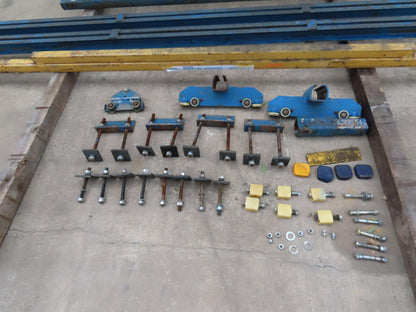 Gorbel 1/4 Ton 500 Lb Free Standing Workstation Bridge Crane 8' Span 7' Runway