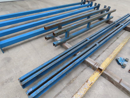 Gorbel 1/4 Ton 500 Lb Free Standing Workstation Bridge Crane 8' Span 7' Runway