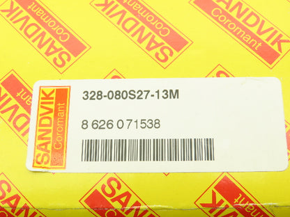 Sandvik Coromant 328-080S27-13M CoroMill 328 Indexable Groove Milling Cutter