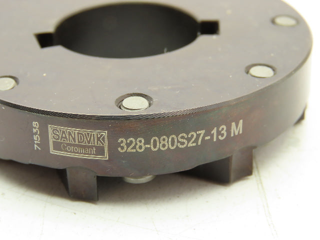 Sandvik Coromant 328-080S27-13M CoroMill 328 Indexable Groove Milling Cutter