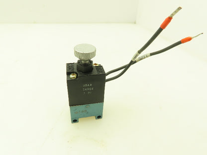 Mac 35A-AAA-DDAA-3BA Pneumatic Air Solenoid Valve 24VDC 3 Way NC 120PSI 1/8" NPT