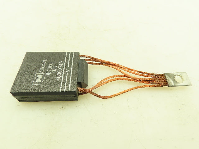 National EMD 40060342 Traction Motor Carbon TM Brush 3-Wafer DE7000  Lot of 4