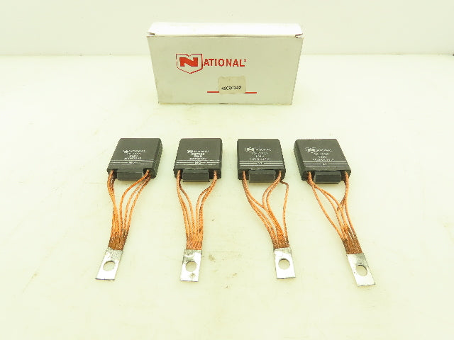 National EMD 40060342 Traction Motor Carbon TM Brush 3-Wafer DE7000  Lot of 4