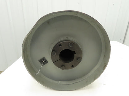 12"x 20" Steel Drum Roller Conveyor Drive Pulley QD Hub 2-3/16" Bore