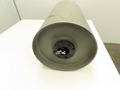 12"x 20" Steel Drum Roller Conveyor Drive Pulley QD Hub 2-3/16" Bore