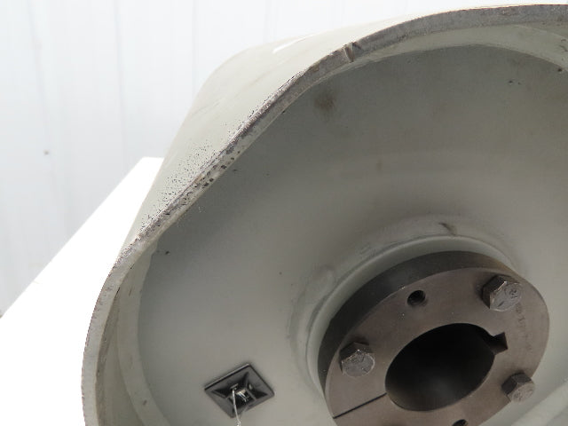 12"x 20" Steel Drum Roller Conveyor Drive Pulley QD Hub 2-3/16" Bore