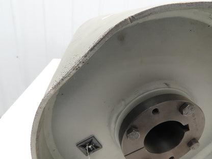 12"x 20" Steel Drum Roller Conveyor Drive Pulley QD Hub 2-3/16" Bore