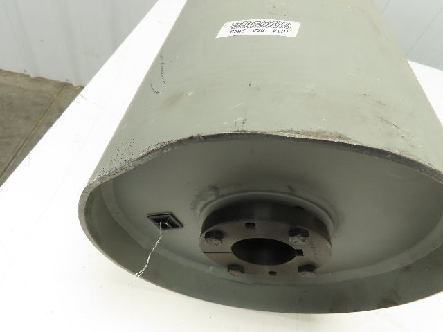 12"x 20" Steel Drum Roller Conveyor Drive Pulley QD Hub 2-3/16" Bore