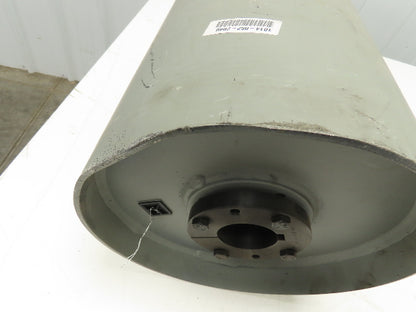 12"x 20" Steel Drum Roller Conveyor Drive Pulley QD Hub 2-3/16" Bore