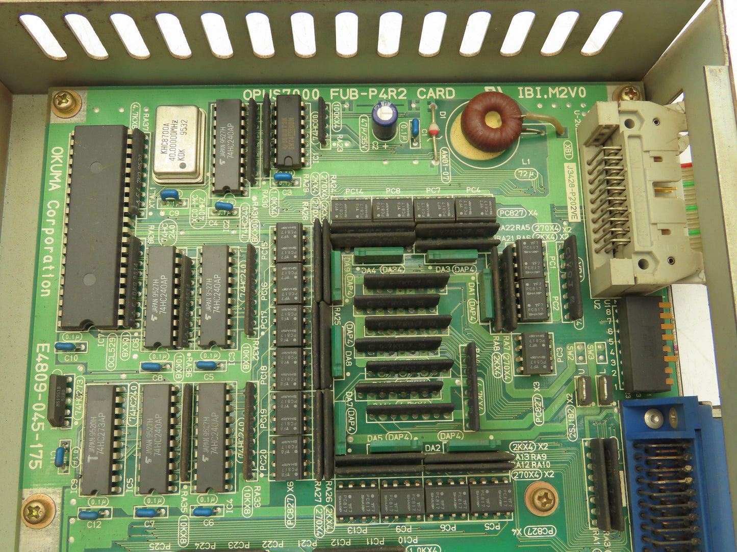 Okuma E4809-045-175 OPUS7000 FUB-P4R2 Card Ver 2.0