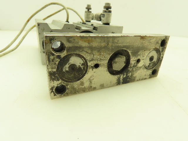 SMC MGPM32-50-Y7BWV Guide Cylinder Pneumatic Actuator Push Plate 50mm Stroke