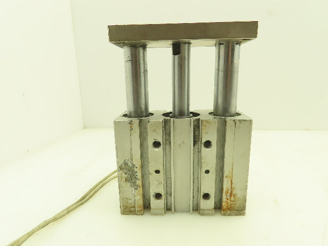 SMC MGPM32-50-Y7BWV Guide Cylinder Pneumatic Actuator Push Plate 50mm Stroke