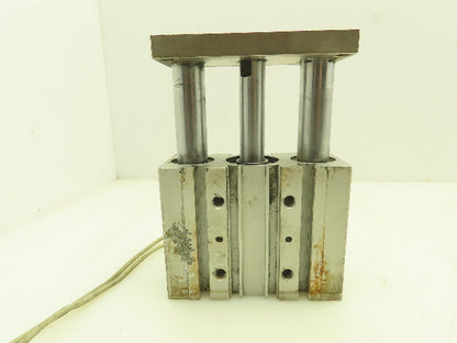 SMC MGPM32-50-Y7BWV Guide Cylinder Pneumatic Actuator Push Plate 50mm Stroke