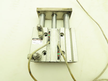 SMC MGPM32-50-Y7BWV Guide Cylinder Pneumatic Actuator Push Plate 50mm Stroke